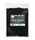 Caña Papel Negra 20x6 x 250und