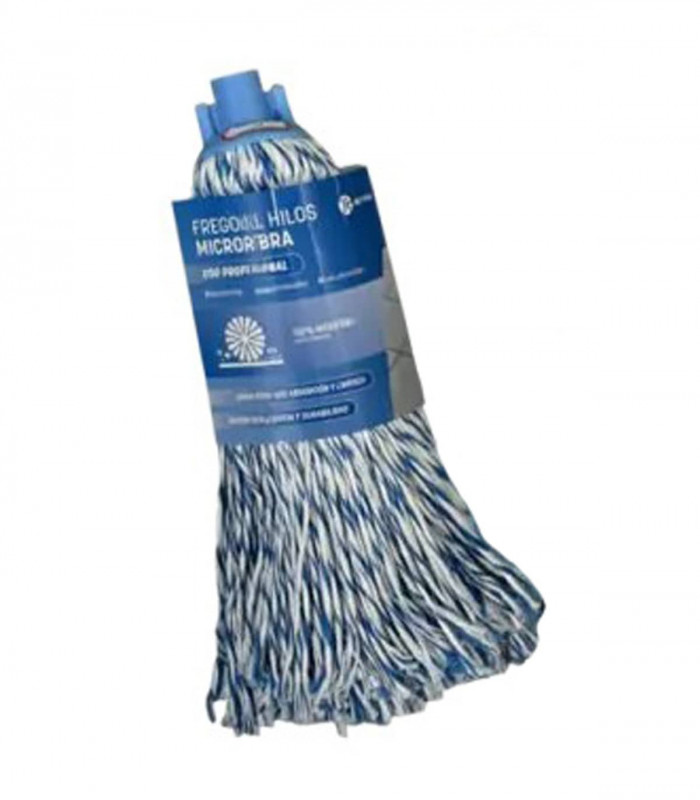 Recambio Fregona Microf.Azul Hilo Trenzado  - Bayeco