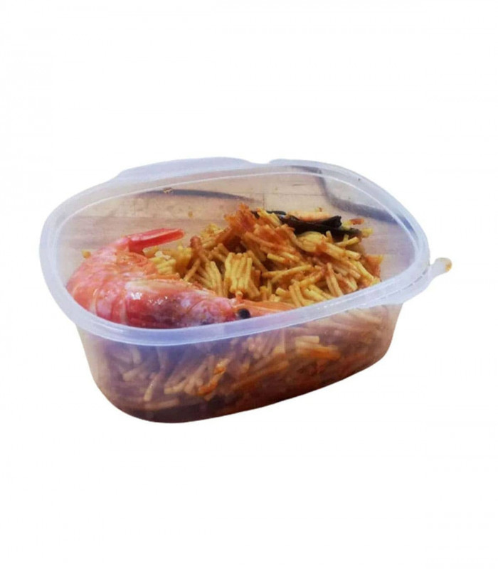 Tarrina Micro Oval C/Tapa PP 1000cc x 50u